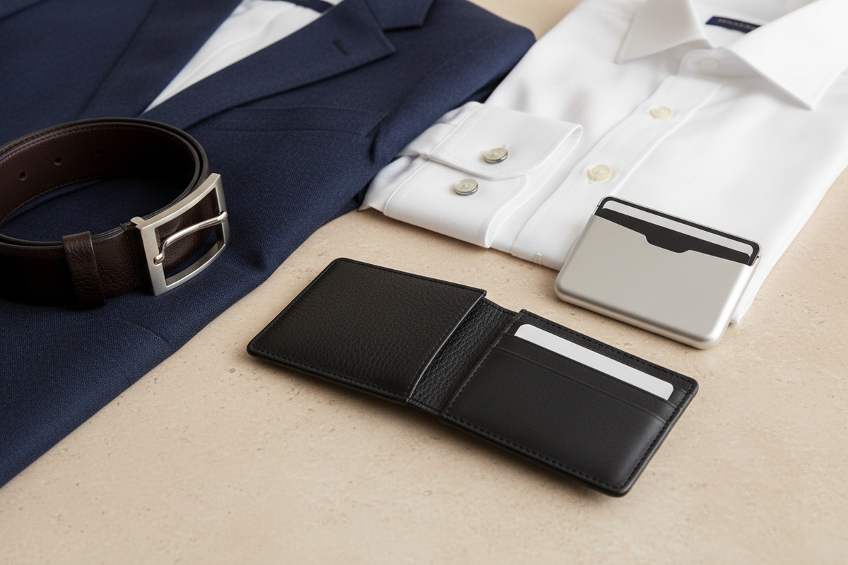 Portefeuille homme et style vestimentaire 