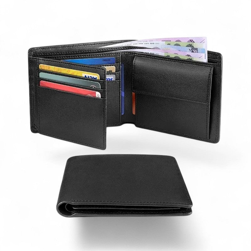 Portefeuille Homme Slim Anti-RFID – 10 Cartes