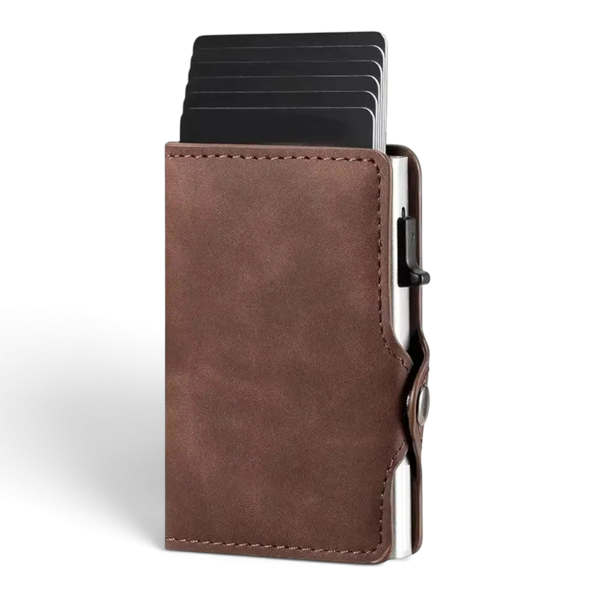 Porte-Cartes Homme Pop-Up Anti-RFID – Éjection Automatique