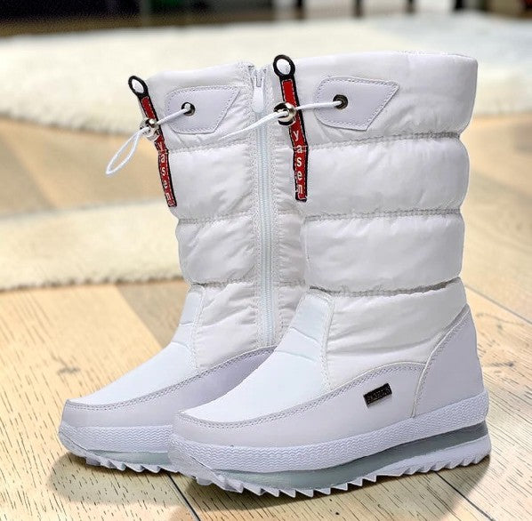 Bottes de neige femme fourrées imperméables – Antidérapantes