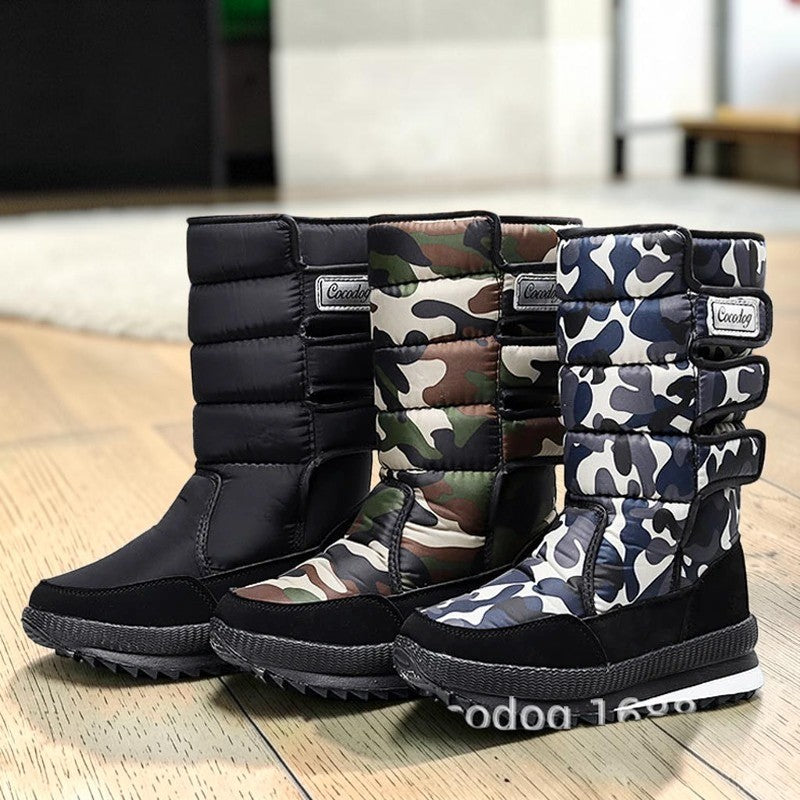 Bottes de neige femme fourrées imperméables – Antidérapantes