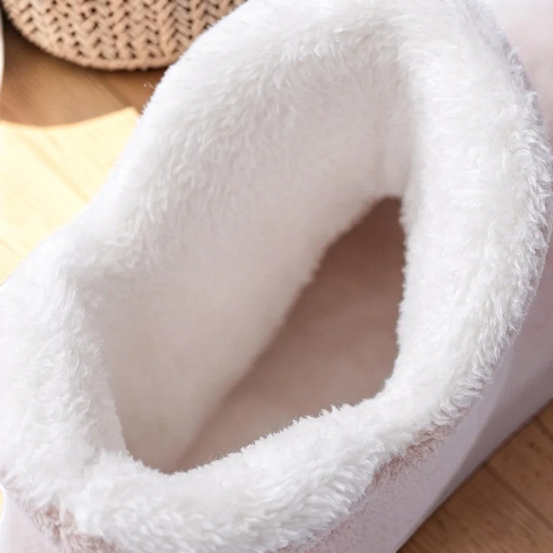 Pantoufles montantes fourrées – Chaussons bottines chauds