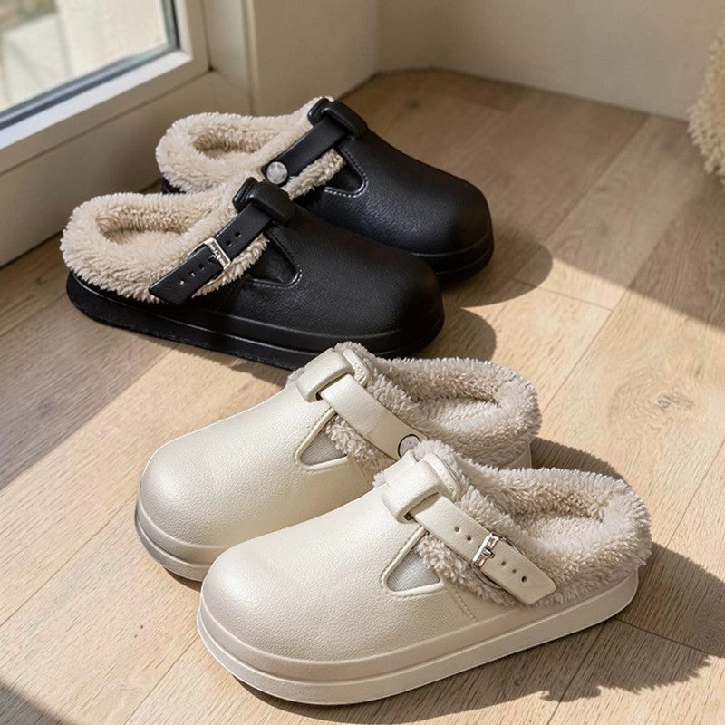 Chaussons Femme Fourrés – Chauds & Confortables à Semelle Épaisse